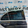 MERCEDES C-CLASS W205 SLN PASSENGER REAR DOOR NSR BLACK 2014 ON COMPLETE FMD376