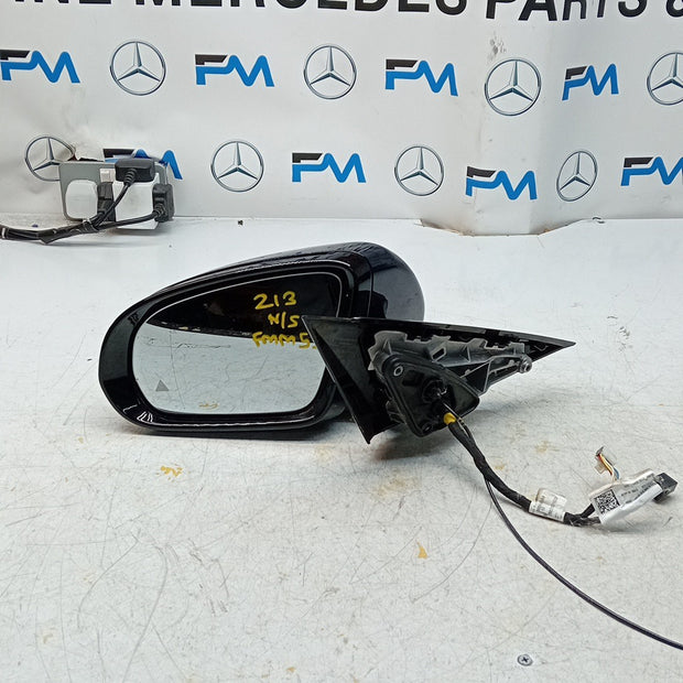 MERCEDES E-CLASS W213 PASSENGER SIDE WING MIRROR BLUE A2138103900 PL BS 16 FMM51