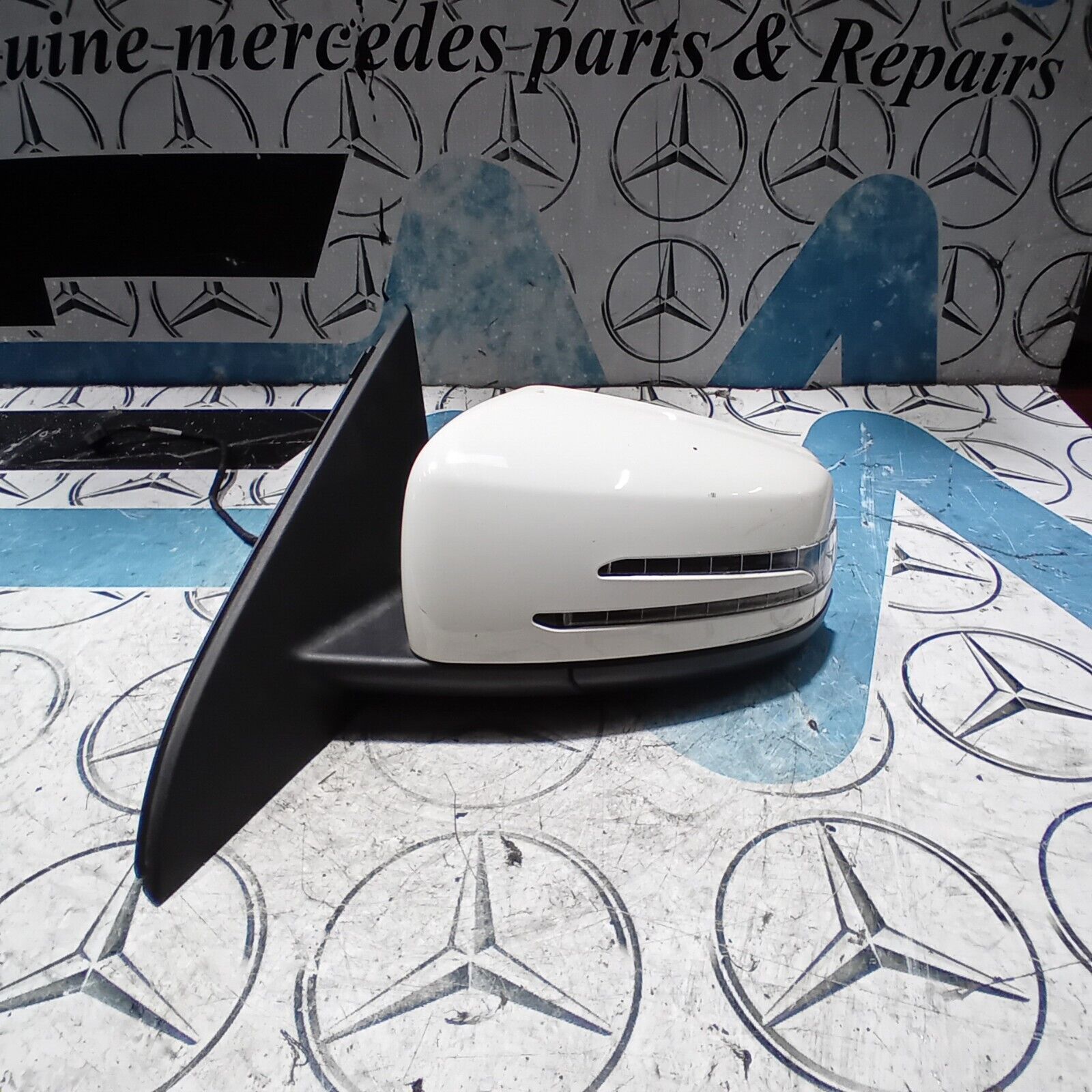 MERCEDES A CLASS W176 2013/2015 N/S PASSENGER MIRROR  WHITE W1768100116
