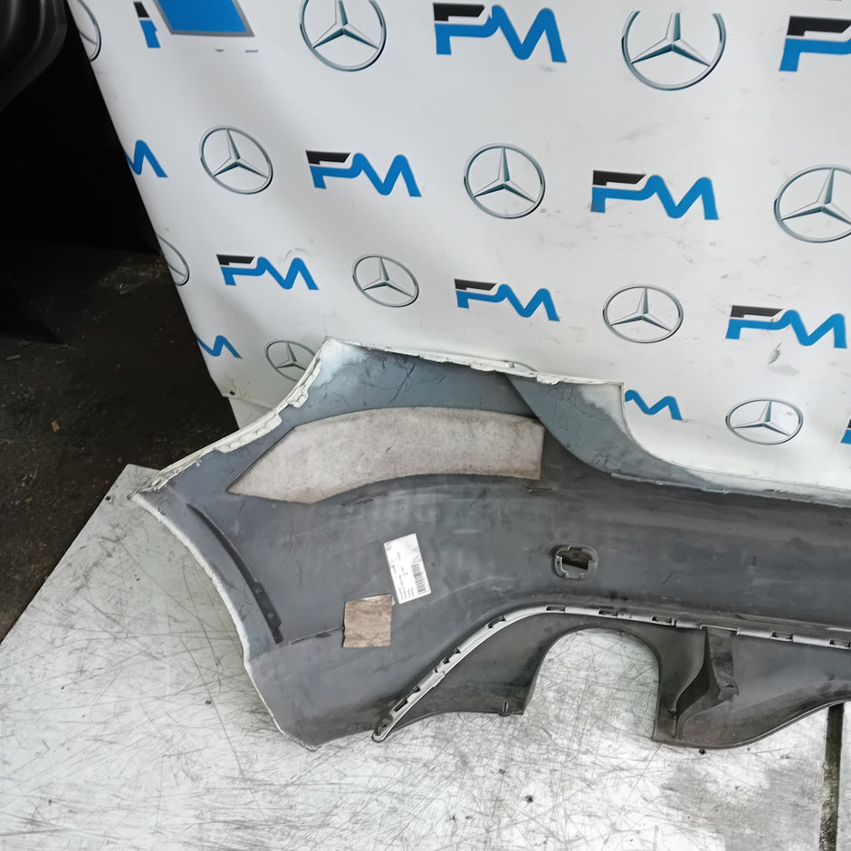 MERCEDES BENZ A-CLASS W176 REAR BUMPER 2012-18 A1768850125 WHITE FMX31