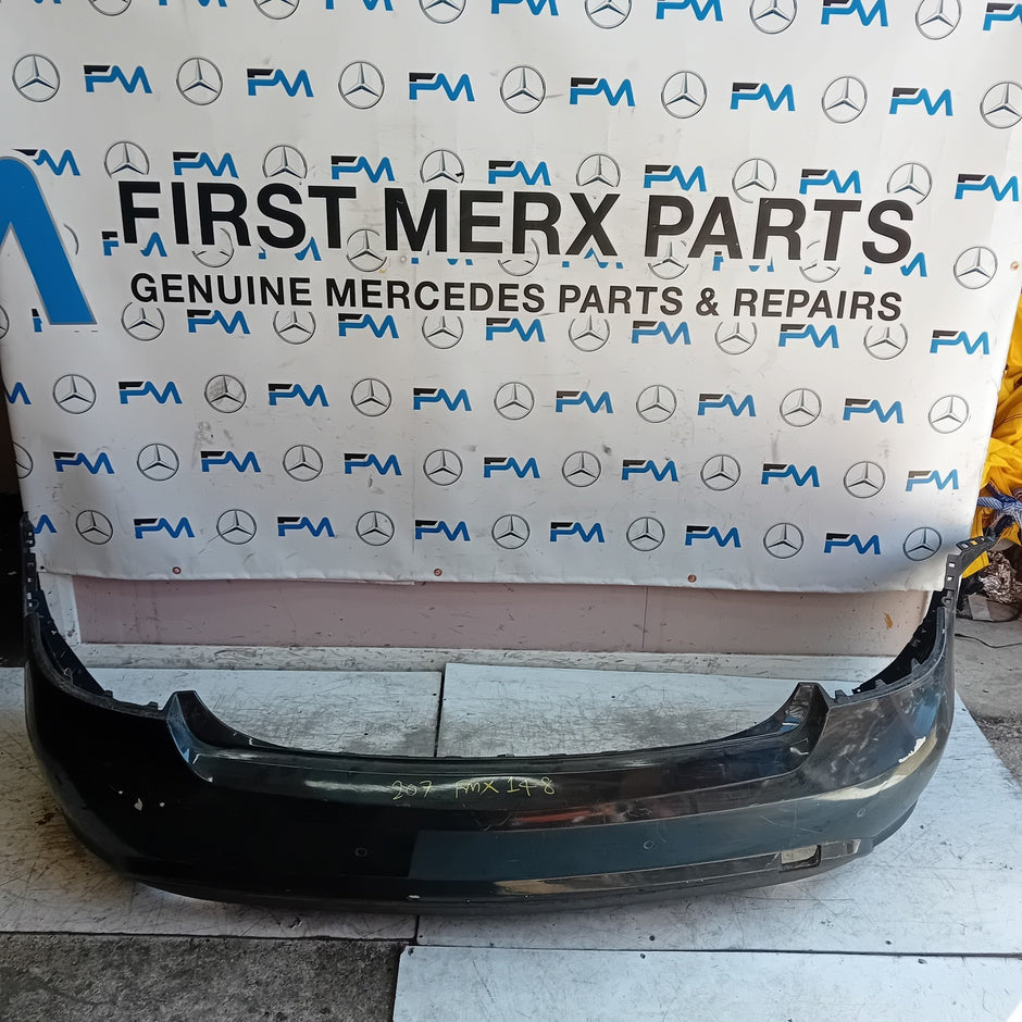MERCEDES BENZ E-CLASS W207BCOUPE REAR BUMPER BLACK 2013  FMX148