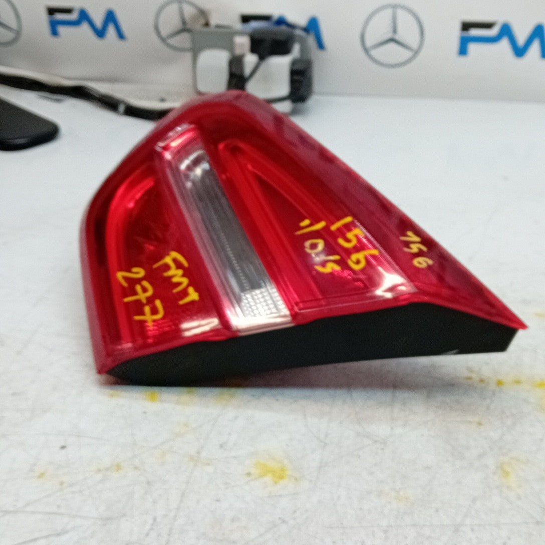 MERCEDES GLA X156 DRIVER RIGHT OS REAR INNER TAIL LIGHT A1569061258 2015 FMT277