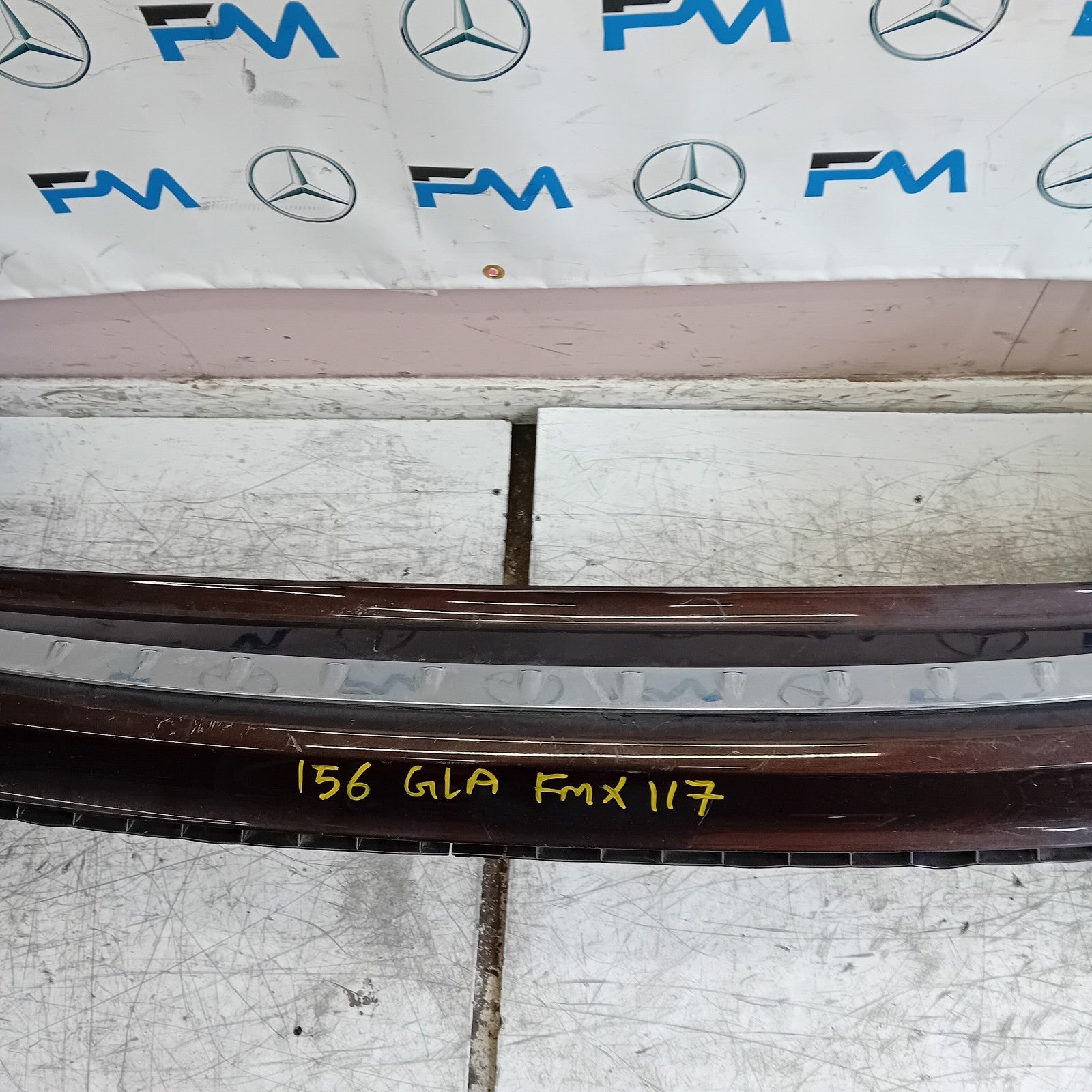 MERCEDES BENZ GLA X156 AMG REAR BUMPER BROWN 2014-19 A1568852425 FMX117
