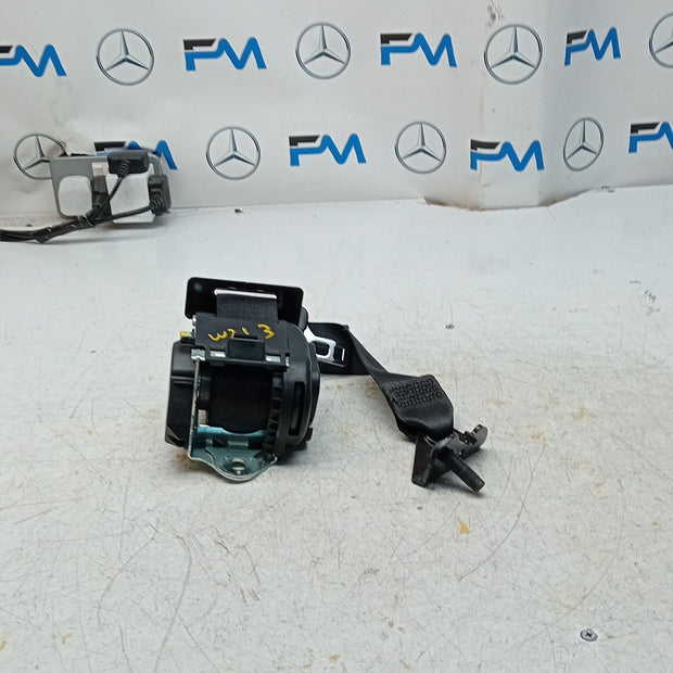 MERCEDES BENZ E-CLASS W213 SEAT BELT REAR DRIVER A2138602885 BLACK 2016 FM001231