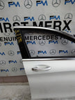 MERCEDES C-CLASS W205 SLN DRIVER FRONT DOOR OSF WHITE 2014 ON COMPLETE FMD329