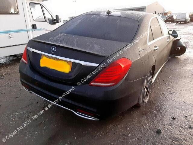 BREAKING MERCEDES S CLASS 222 BONNET BUMPER HEADLIGHT FRONTPANEL SUSPENSION WING