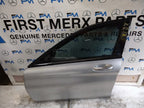 MERCEDES BENZ C-CLS W205 SLN PASSENGER FRONT DOOR NSF SILVER 2014-21  FMD587