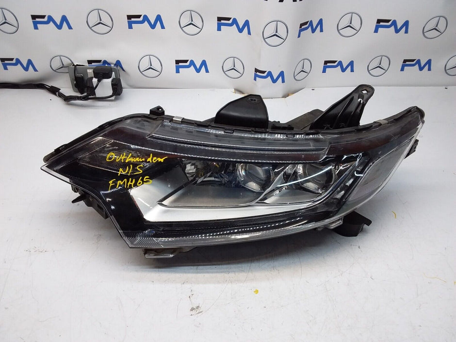 MITSUBISHI OUTLANDER MK3 2015 HEADLIGHT PASSENGER SIDE LEFT L0094N 08V2 FMH65