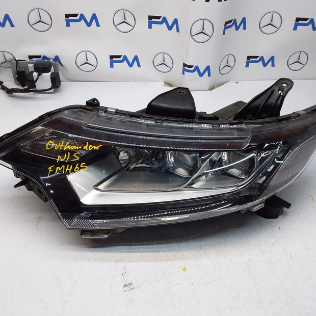 MITSUBISHI OUTLANDER MK3 2015 HEADLIGHT PASSENGER SIDE LEFT L0094N 08V2 FMH65