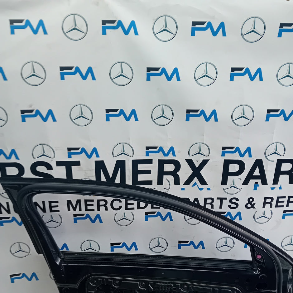 MERCEDES BENZ A-CLASS W177 PASSENGER SIDE FRONT DOOR N/S/F BLACK  FMD146