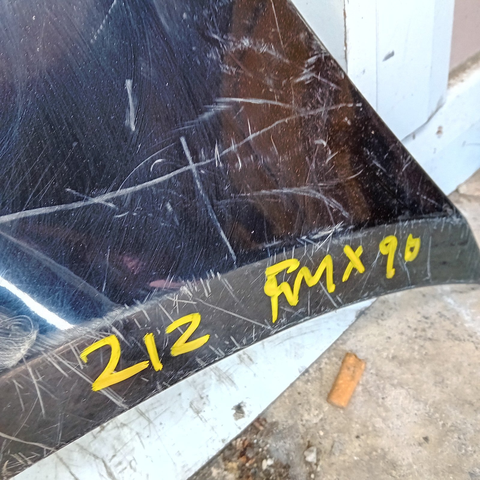 MERCEDES E-CLASS W212 ESTATE REAR BUMPER BLACK 2014 A2128851625 FMX90