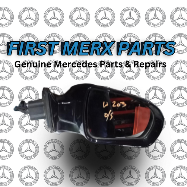 MERCEDES BENZ MB CLC C CLASS W203 MIRROR RIGHT SIDE DRIVER BLACK