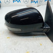 MITSUBISHI OUTLANDER MK3 DRIVER SIDE WING MIRROR OSF BLACK 2013 FMM62