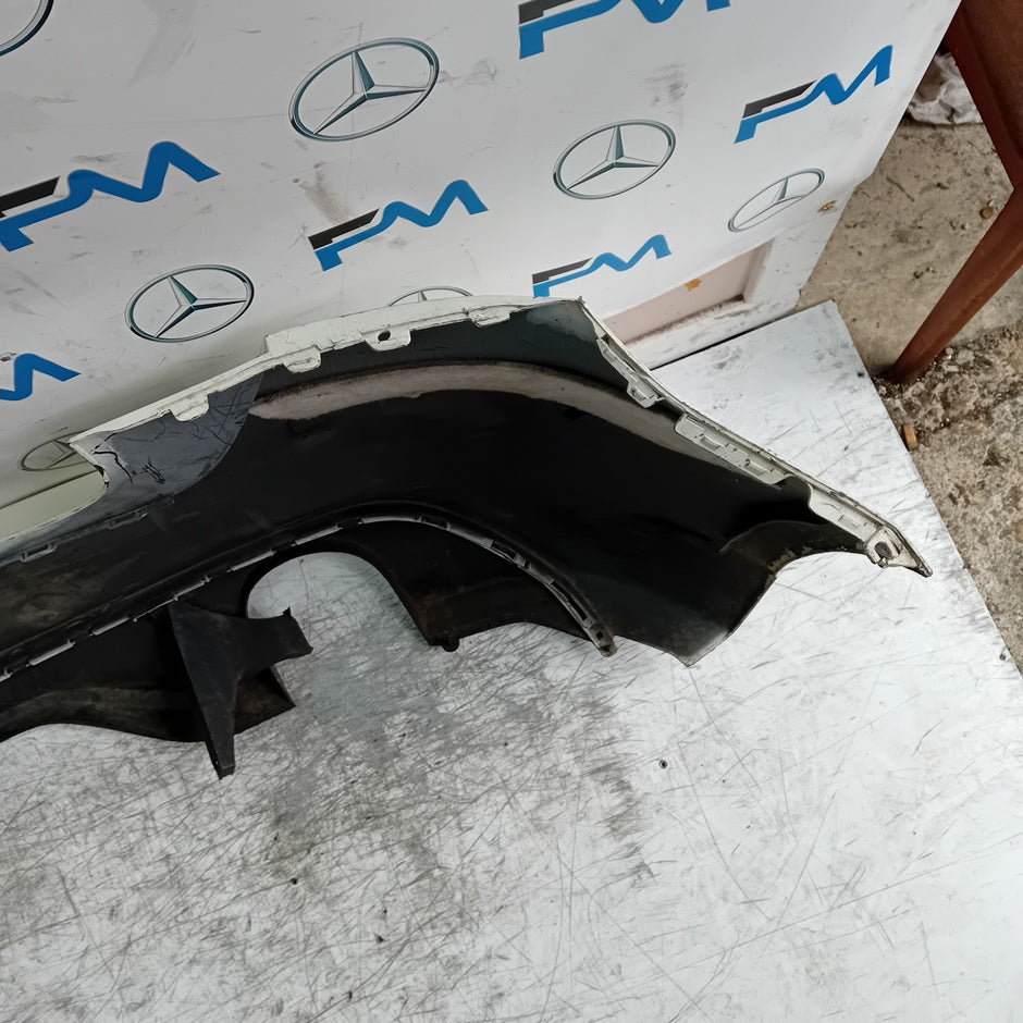 MERCEDES BENZ A-CLASS W176 REAR BUMPER 2012-18 A1768850125 WHITE FMX31