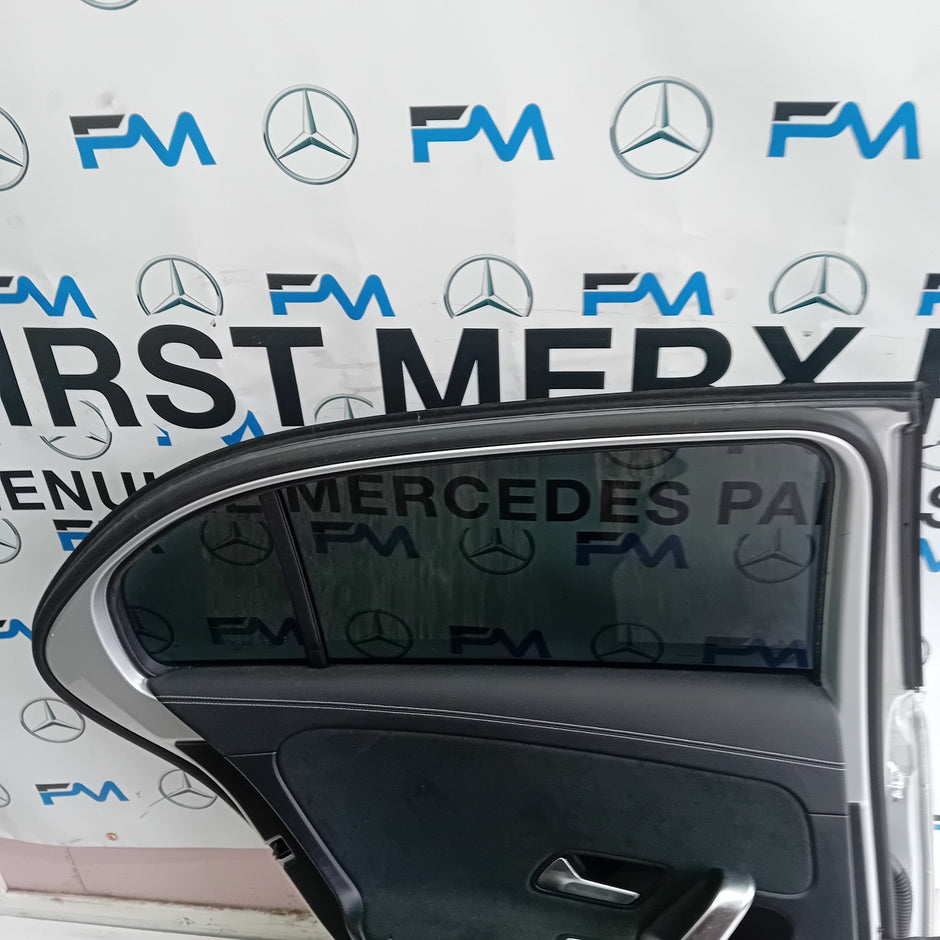 MERCEDES BENZ A-CLASS W177 PASSENGER SIDE REAR DOOR N/S/R SILVER  FMD145