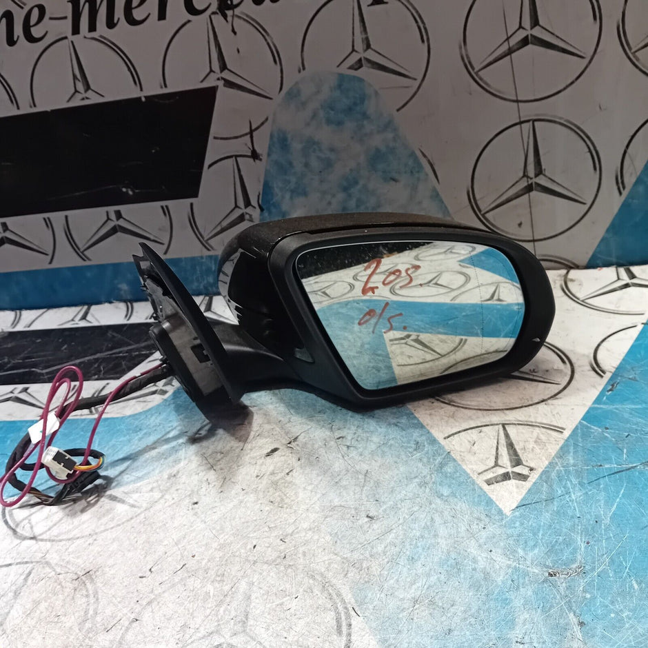 2007/15MERCEDES C-CLASS W205 RIGHT DRIVER SIDE POWER FOLD WING MIRROR 2058102016