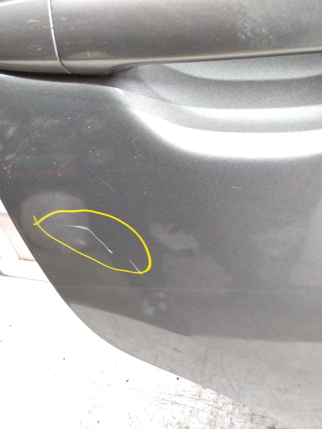 MITSUBISHI OUTLANDER MK3 DRIVER REAR DOOR OSR GREY 2013 COMPLETE FMD331