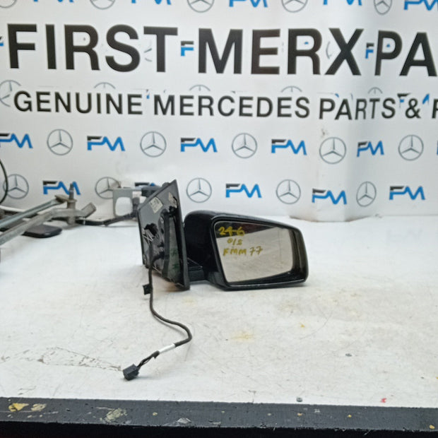 MERCEDES B-CLASS W246 DRIVER WING MIRROR IS BLACK A2468103016 FMM77