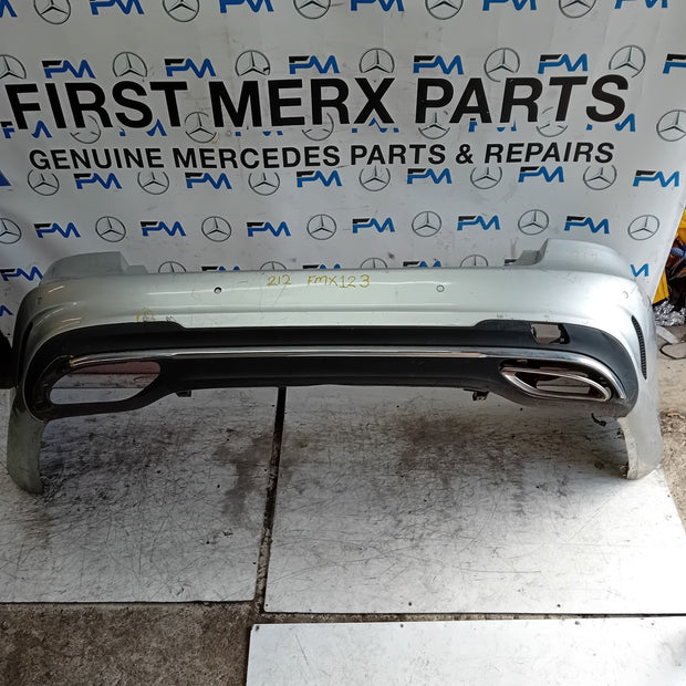 MERCEDES BENZ E-CLASS W212 REAR BUMPER SILVER 2014 A2128853238 FMX123