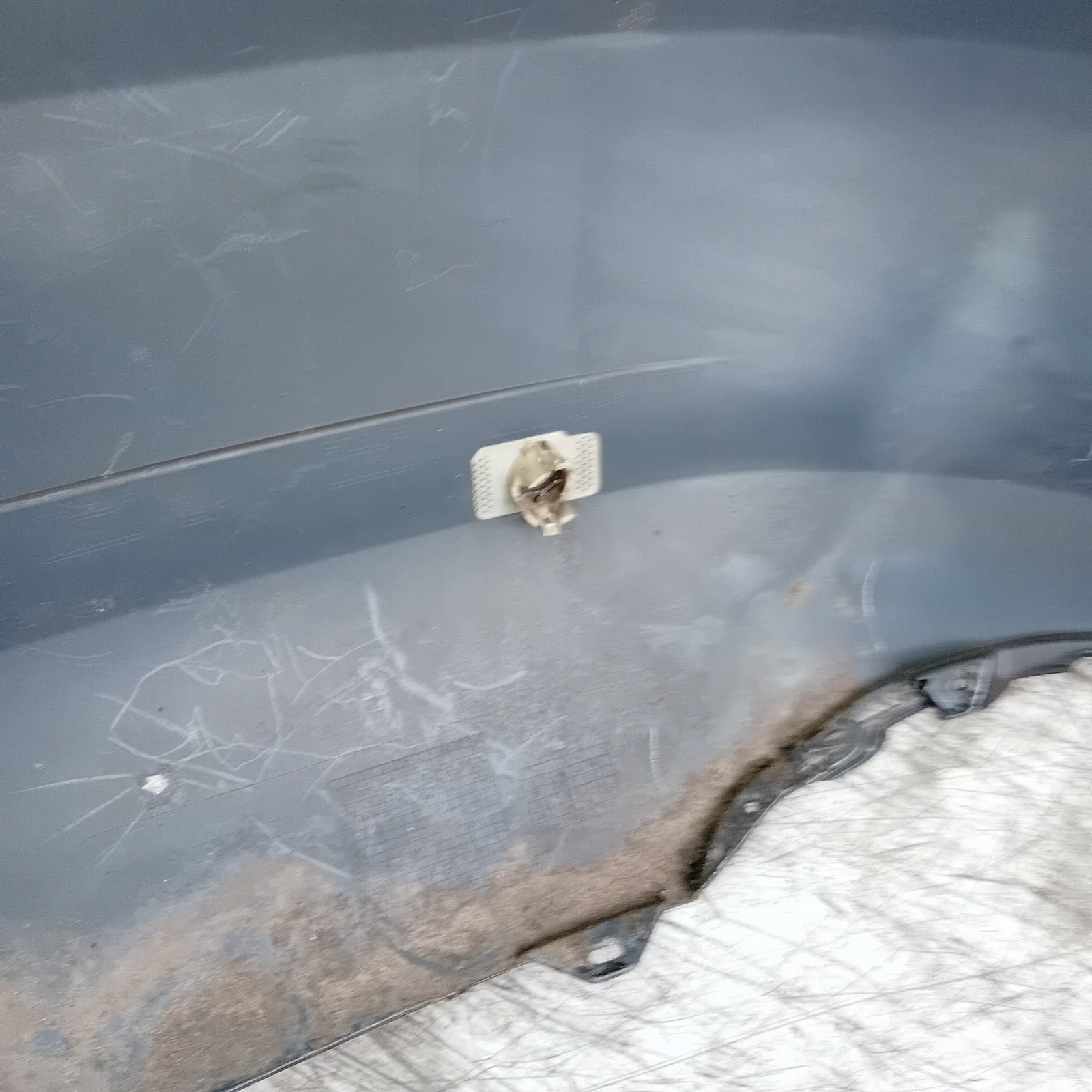 MERCEDES C-CLASS W205 SLN REAR BUMPER 2014 BLACK  A2058850138 COMPLETE FMX43