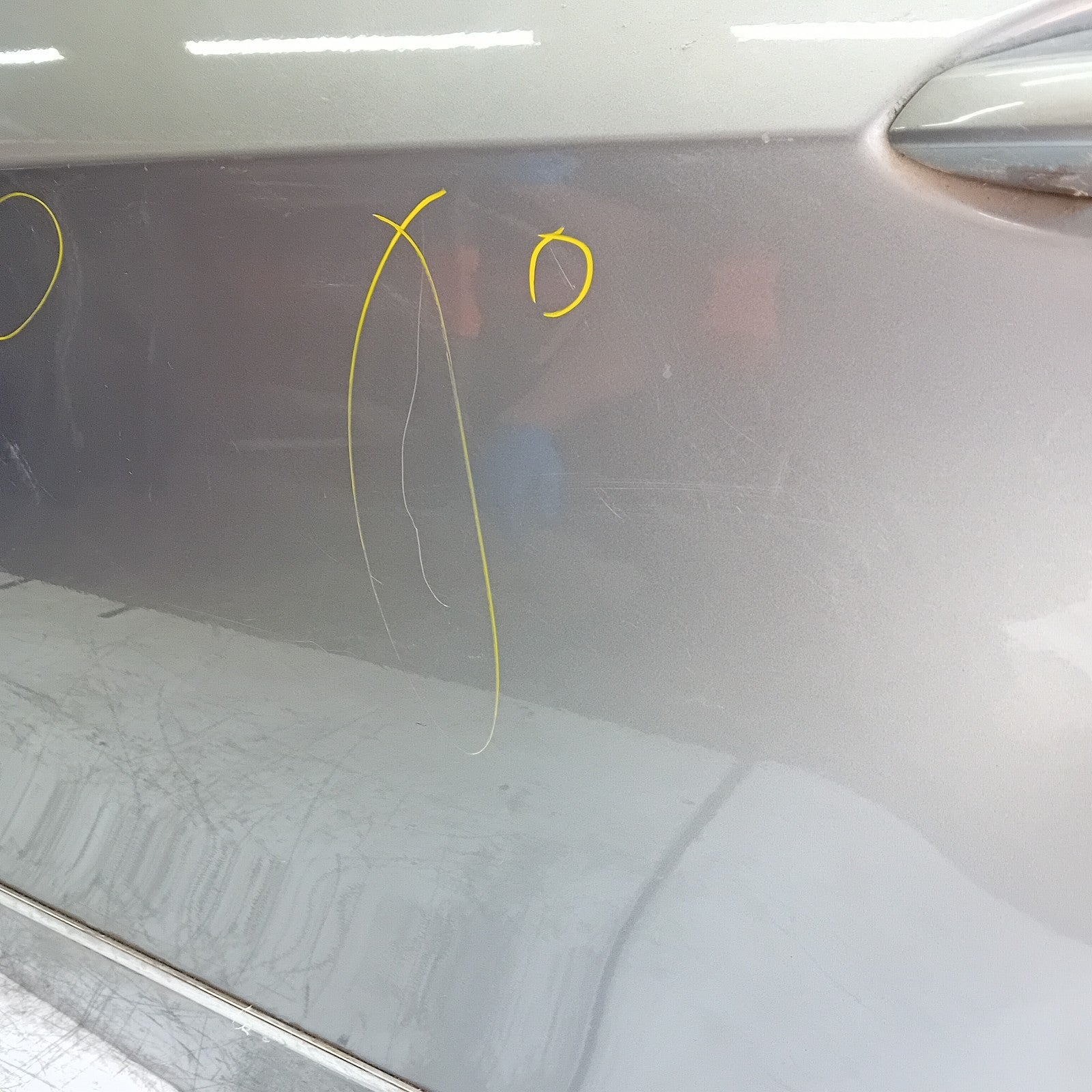 MERCEDES BENZ  E-CLASS W212 SLN PASSENGER REAR DOOR NSR SILVER 2013 FMD478