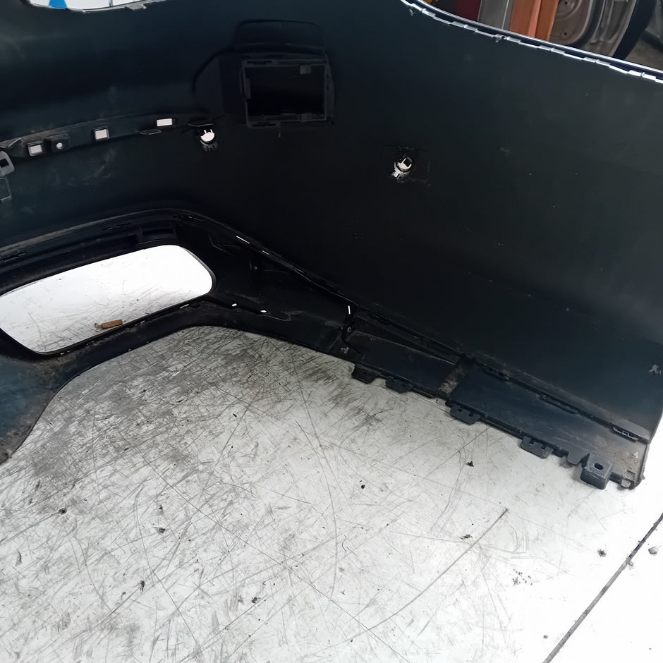MERCEDES E-CLASS W213 SALOON REAR BUMPER BLACK 2016 A2138850001 FMX78 (DAMAGE)