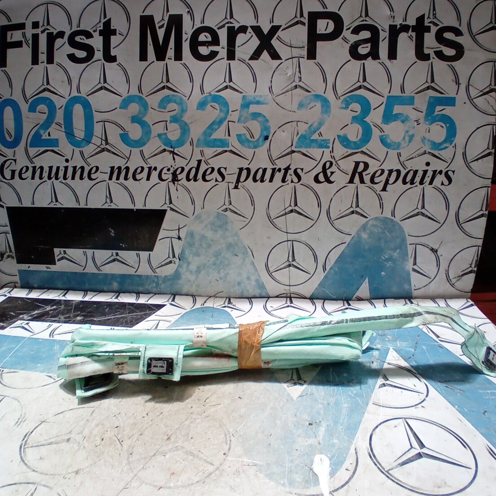 16/23 MERCEDES S CLASS W222 ROOF CURTAIN AIRBAG DRIVER O.S A2228601302 ...