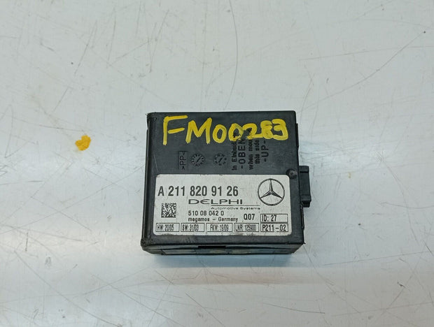 MERCEDES W209 W211 W220 W163 Alarm Control Module ECU A2118209126 FM00283