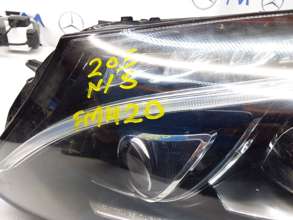 2018 MERCEDES C-CLASS W205 N/S Passenger Side Front Headlight A20539060605 FMH20