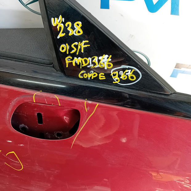 MERCEDES E-CLASS C238 CP DRIVER FRONT DOOR OSF 2016 ON RED COMPLETE FMD366