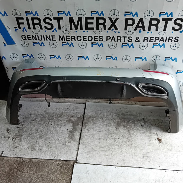 MERCEDES E-CLASS W213 ESTATE REAR BUMPER SILVER 2016 ON A2138850301 FMX92