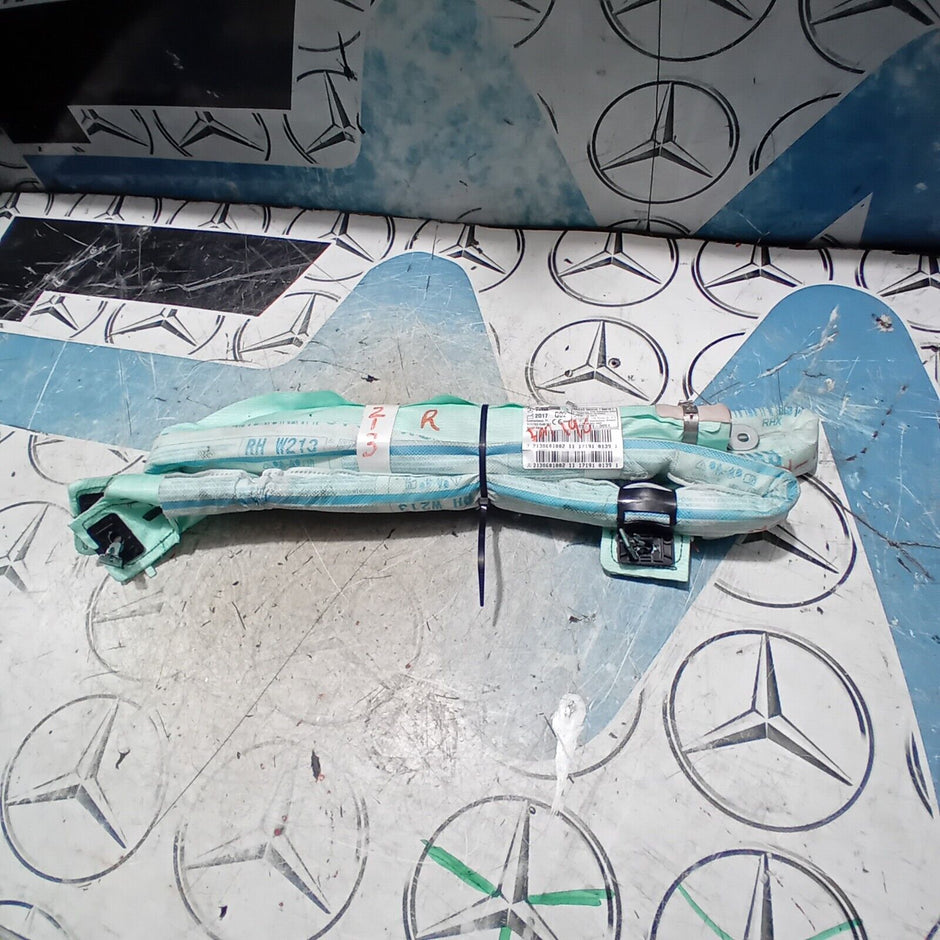 MERCEDES BENZ E-CLASS AIR ROOF BAG CURTAIN O/S 2020 W213 2138601002 FM196