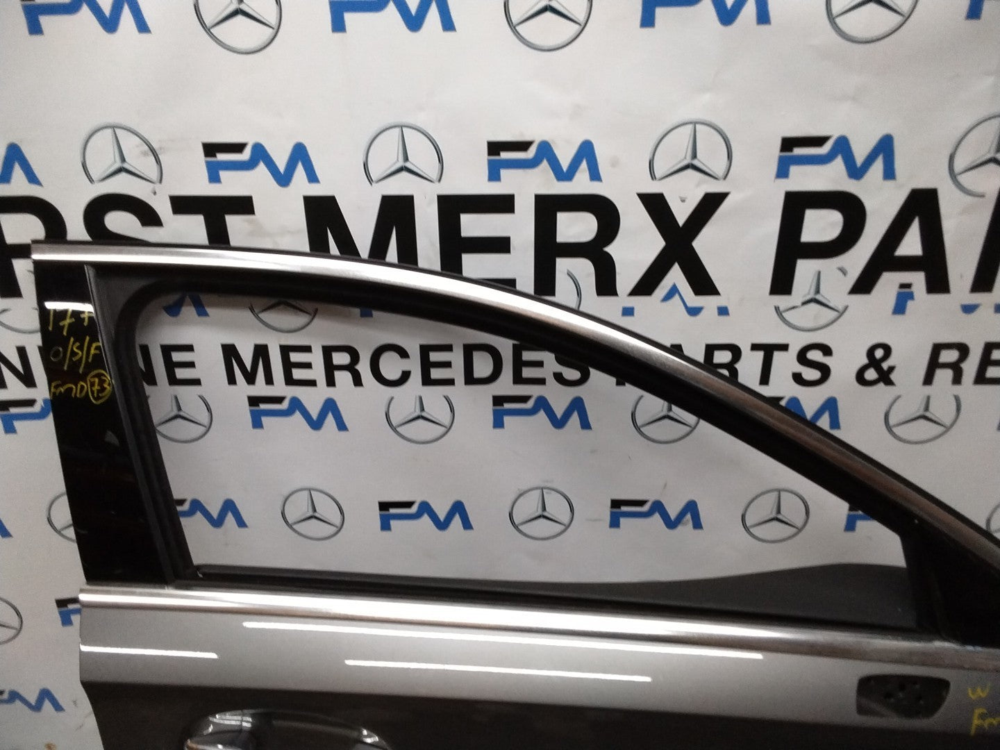 MERCEDES BENZ A-CLASS W177 DRIVER SIDE FRONT DOOR O/S/F COMPLETE GREY FMD73