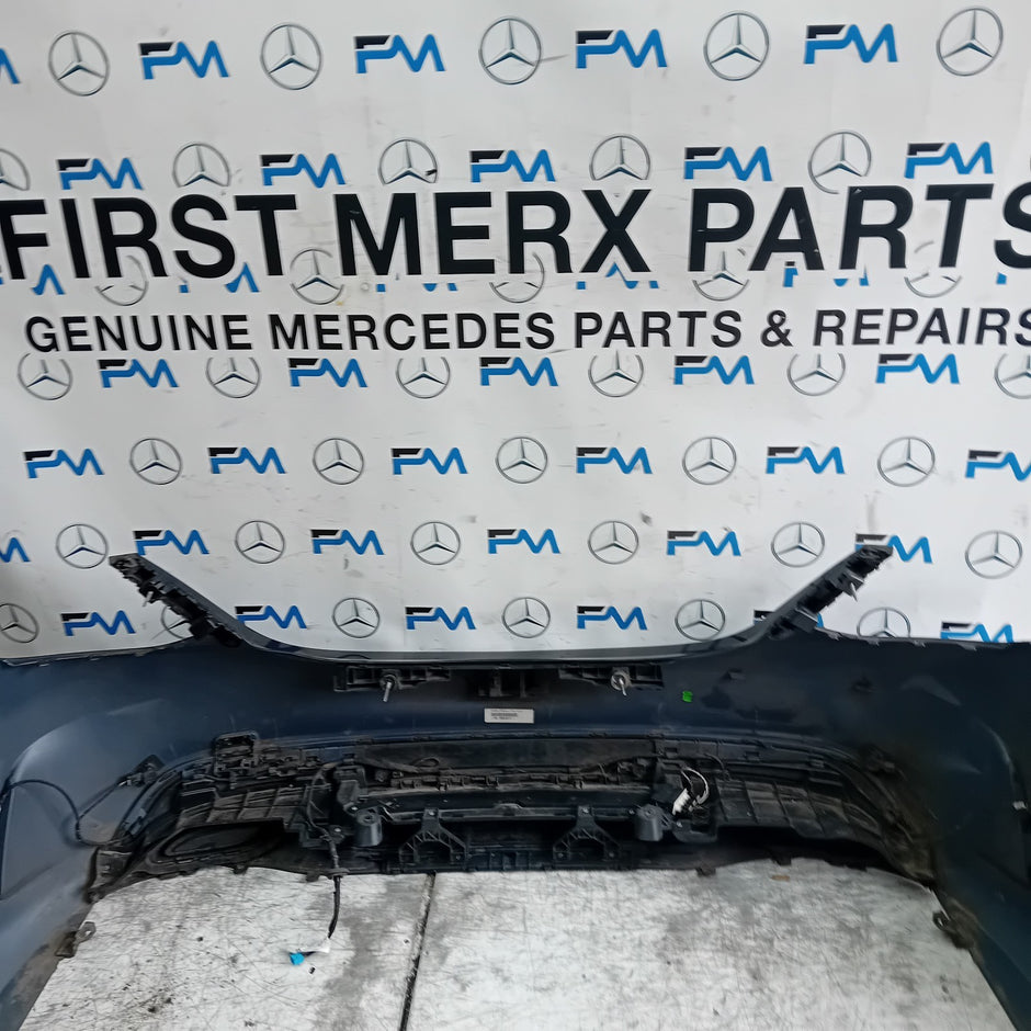 MERCEDES BENZ C-CLASS W205 SALOON REAR AMG BUMPER BLACK 2014 A2058555738 FMX72