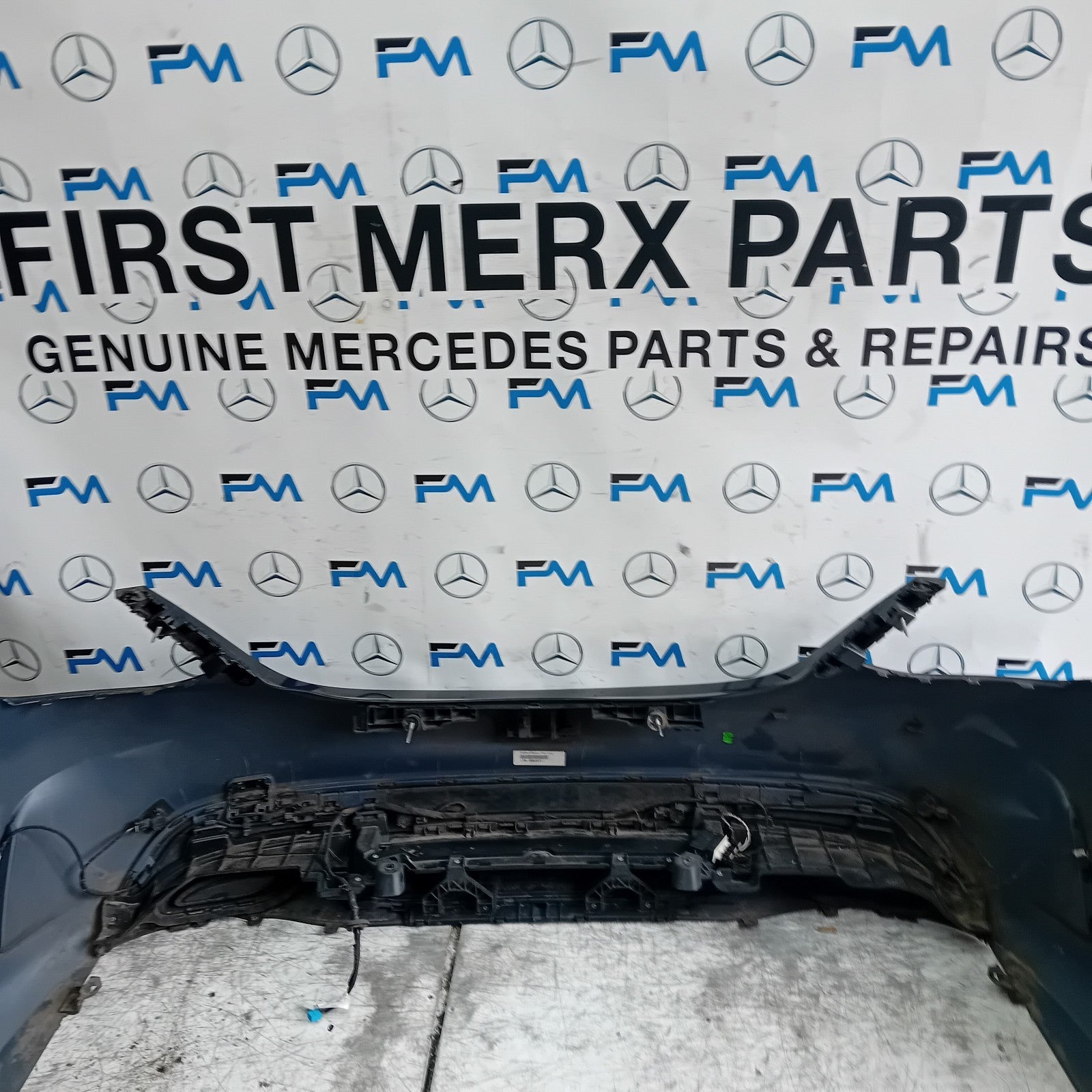 MERCEDES BENZ C-CLASS W205 SALOON REAR AMG BUMPER BLACK 2014 A2058555738 FMX72
