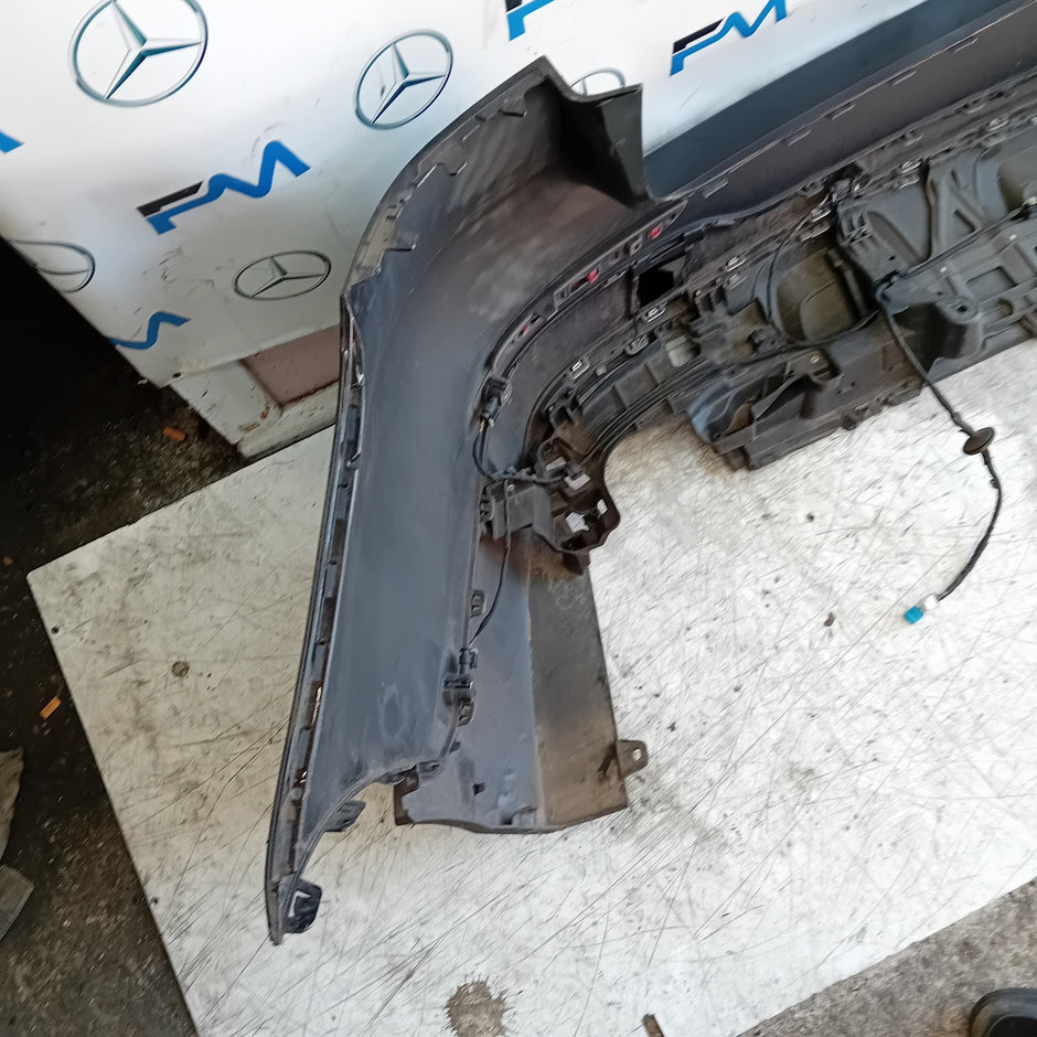 MERCEDES BENZ GLC W253 REAR BUMPER A2538850200 2016 BLACK COMPLETE FMX156