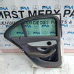 MERCEDES BENZ C-CLASS W205 PASSENGER SIDE REAR DOOR N/S/R WHITE FMD121