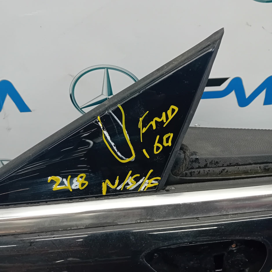 MERCEDES CLS W218 COUPE PASSENGER FRONT DOOR N/S/F BLACK 2011-17 COMPLETE FMD160