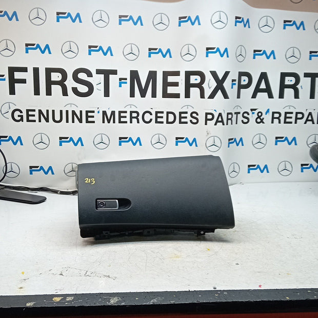 MERCEDES E-CLASS W213 DASHBOARD GLOVEBOX 2016 ON A2136800391 BLACK FM001315