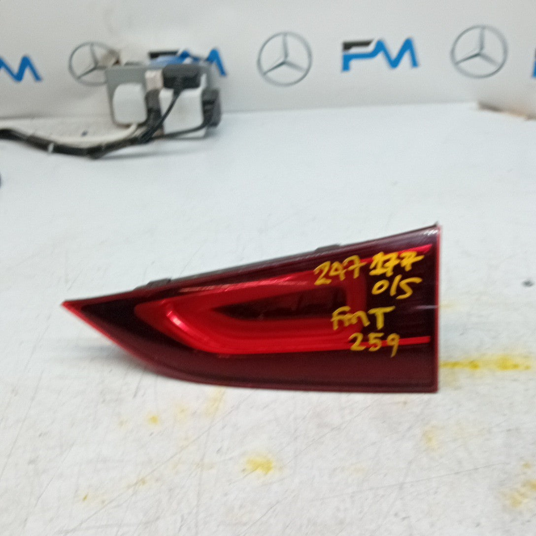 MERCEDES B-CLASS W247 DRIVER RIGHT OS REAR INNER TAIL LIGHT A2479063801 FMT259