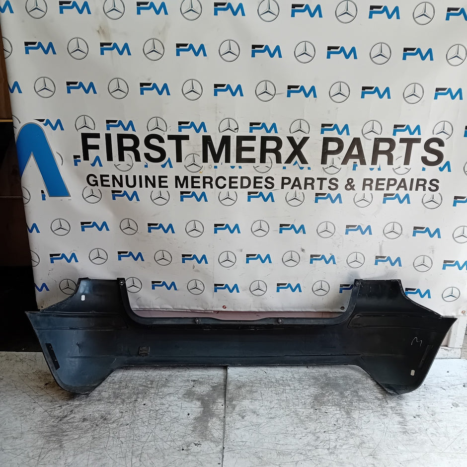 MERCEDES BENZ A-CLASS W169 REAR BUMPER BLACK 2004-12 A1698850838 FMX125