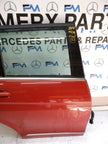 MERCEDES ESTATE C-CLASS W204 DRIVER  REAR DOOR O/S/R  RED & BLACK 2008-14 FMD70