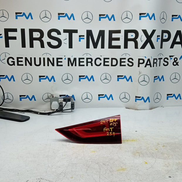 MERCEDES B-CLASS W247 DRIVER RIGHT OS REAR INNER TAIL LIGHT A2479063801 FMT259