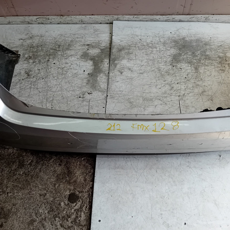 MERCEDES BENZ E-CLASS W212 REAR BUMPER SILVER 2014 A2128855125 FMX128