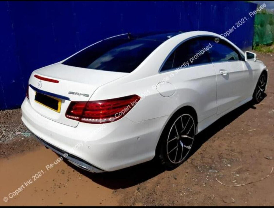 MERCEDES BENZ E-CLASS COUPE W207/BREAKING - FRONT BUMPER , BONNET AND BOTH WINGS