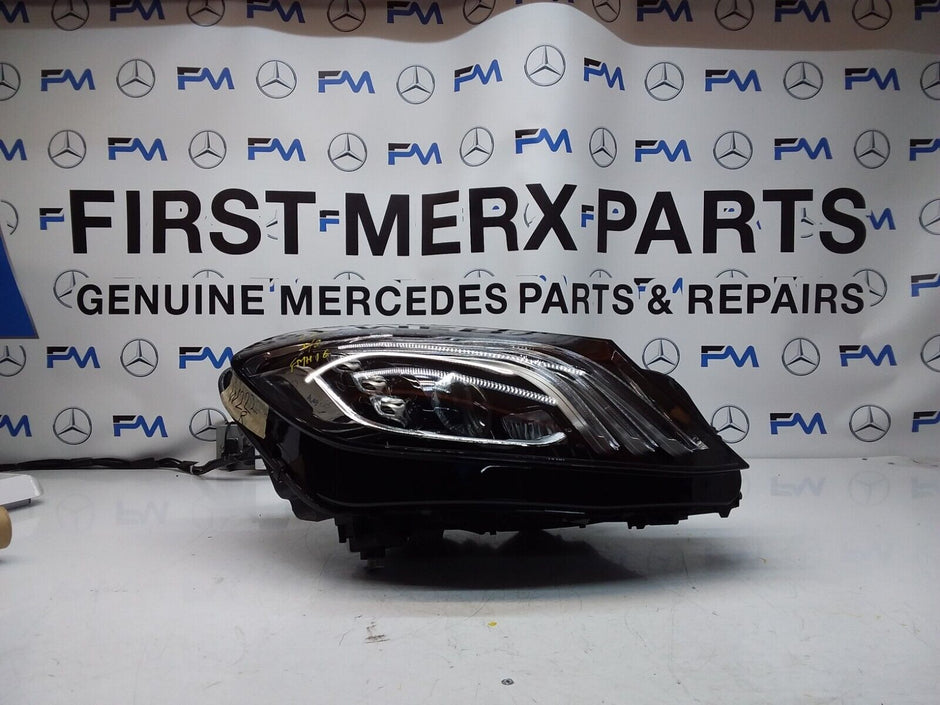 2018 MERCEDES S CLASS W222 HEADLIGHT LED O/S COMPLETE FACELIFT A2229064405 FMH16