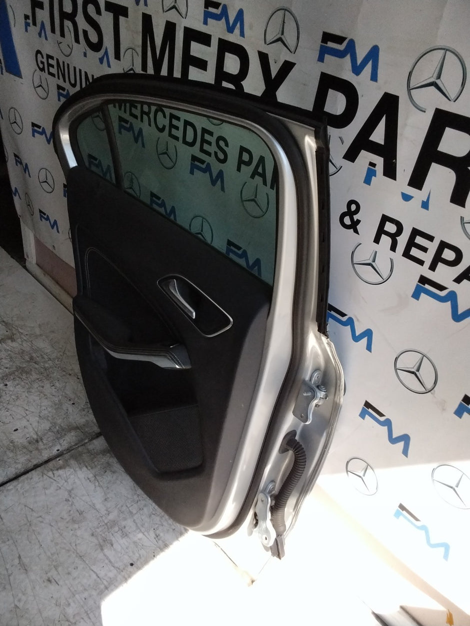 MERCEDES  A-CLASS W176 PASSENGER REAR DOOR NSR GREY 2012-2018 COMPLETE FMD312