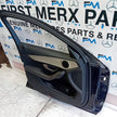 MERDEDES C-CLASS W205 DRIVER SIDE FRONT DOOR NSF BLUE 2014 ON COMPLETE FMD184