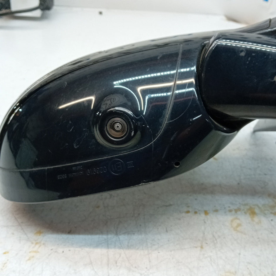 MITSUBISHI OUTLANDER MK3 DRIVER WING MIRROR OS BLACK CAMERA 2013 FMM52 (D)