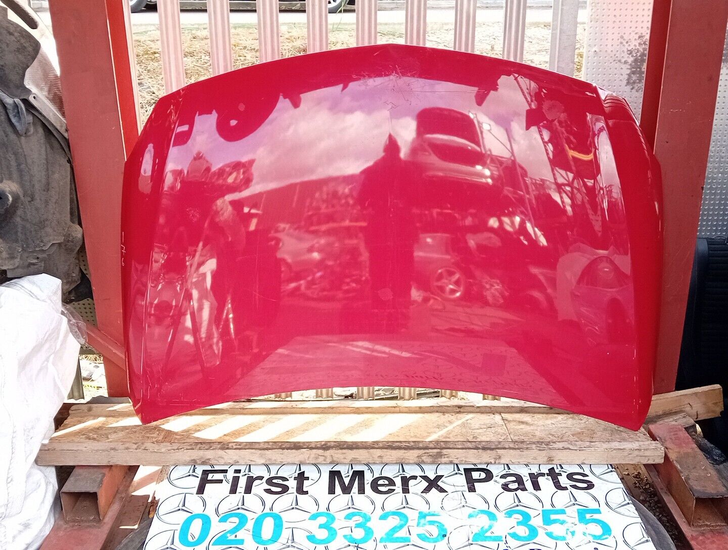 MERCEDES A CLASS W176 BONNET RED 589 2012-2018